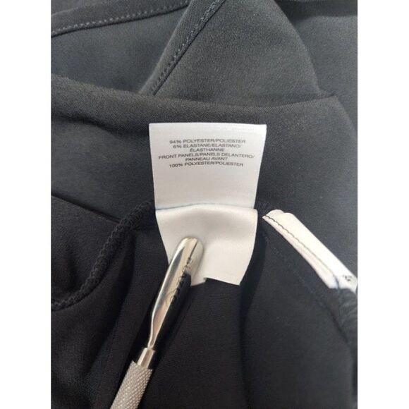 Anne Klein Layered‎ Chiffon Blouse Top Women's XS Black V-Neck Mixed-Media NEW - Picture 7 of 11